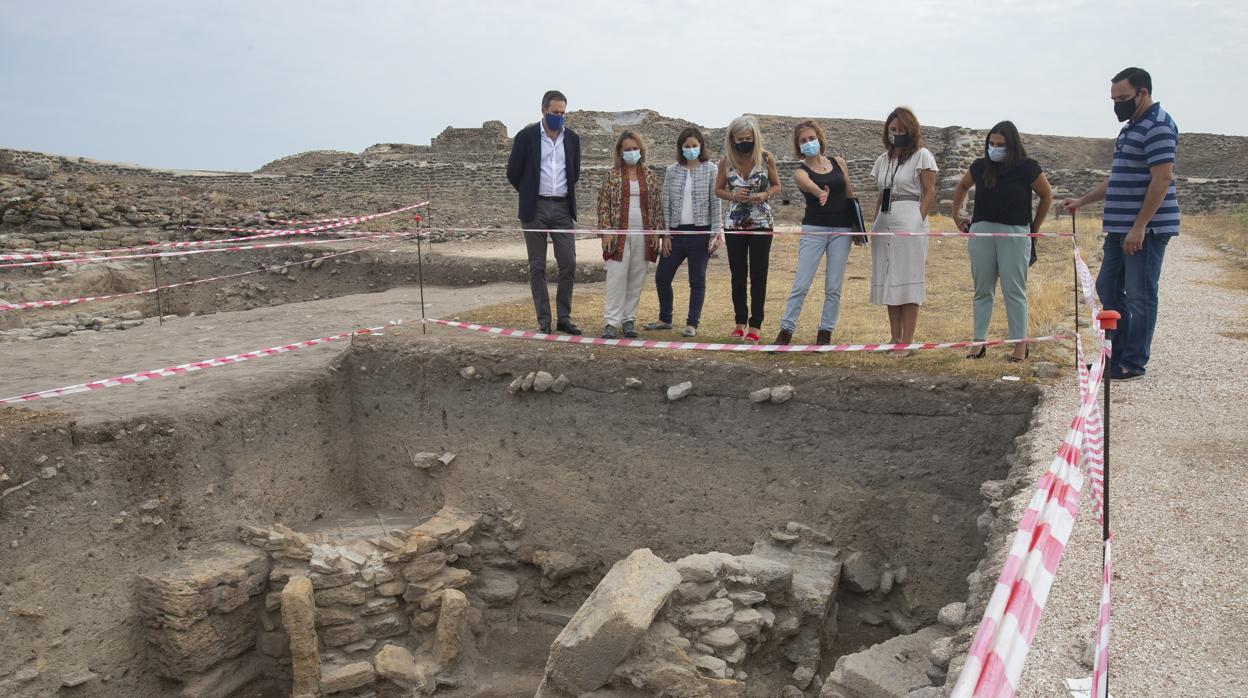 Panadería en el yacimiento arqueológico de Ategua