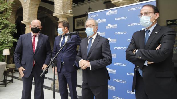 Antonio Díaz, reelegido presidente de la patronal de Córdoba: «CECO será más potente tras la pandemia»