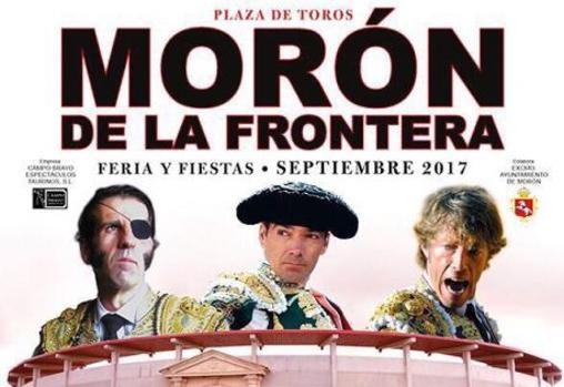 Cartel del festejo de Morón de la Frontera por el que El Cid reclamaba la deuda