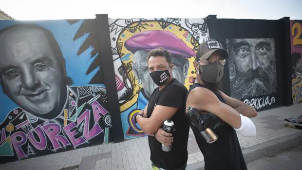 Un museo de graffitis para superar la adversidad en Málaga