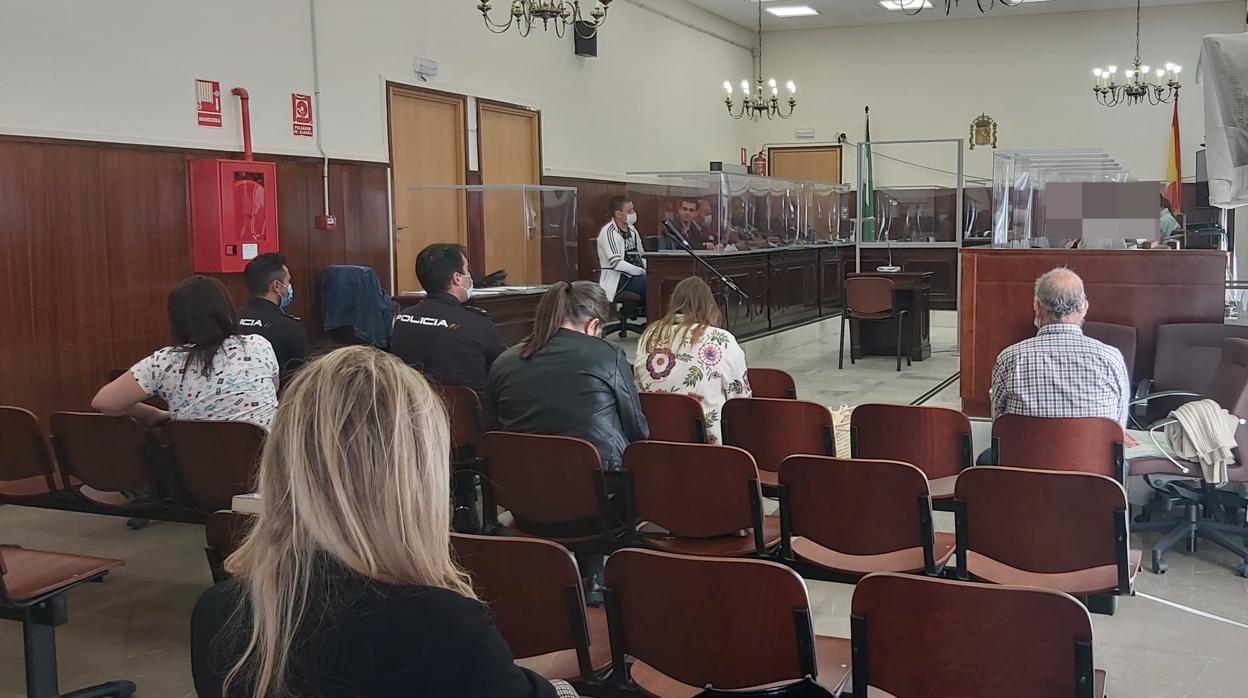 Un momento del juicio que se sigue en la Audiencia Provincial de Huelva