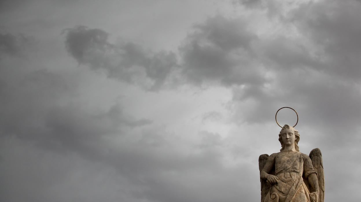 Nubes tras un triunfo de San Rafael