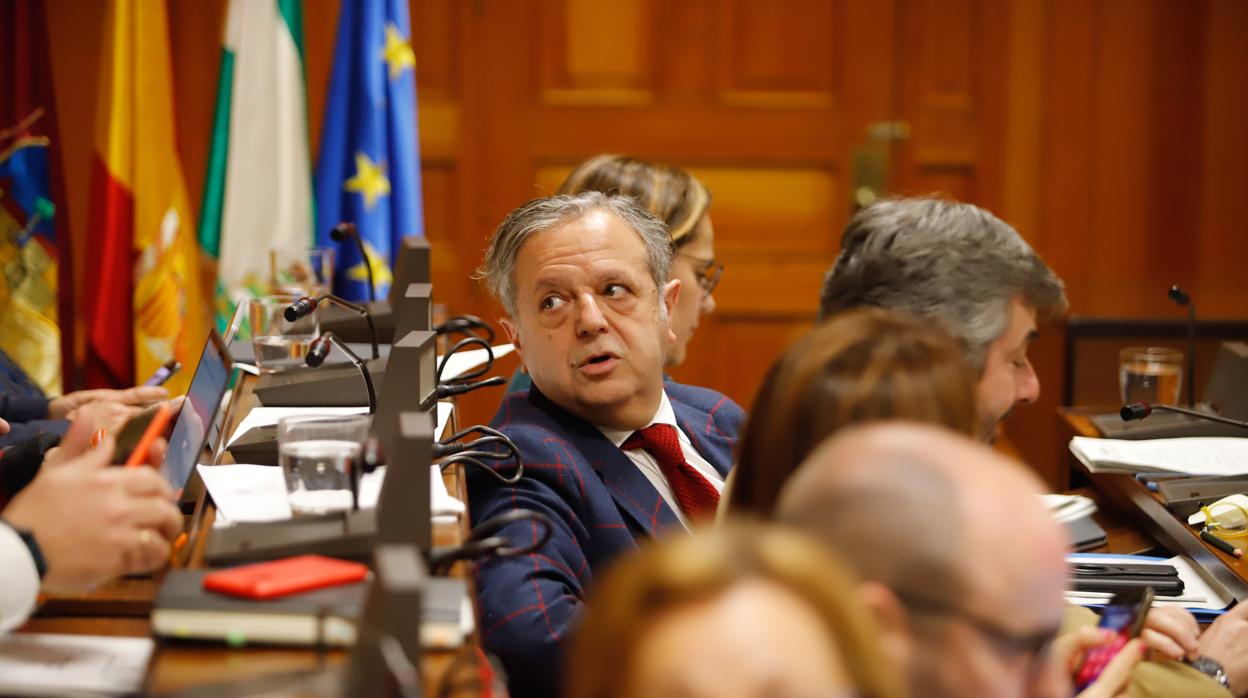 Salvador Fuentes, teniente de alcalde de Hacienda del Ayuntamiento de Córdoba