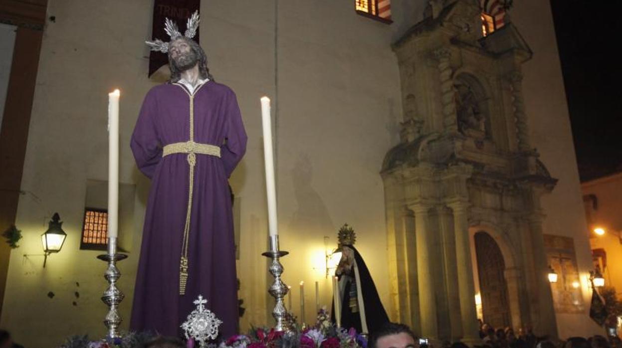 Última salida de las imágenes del Perdón desde la Trinidad hasta San Roque