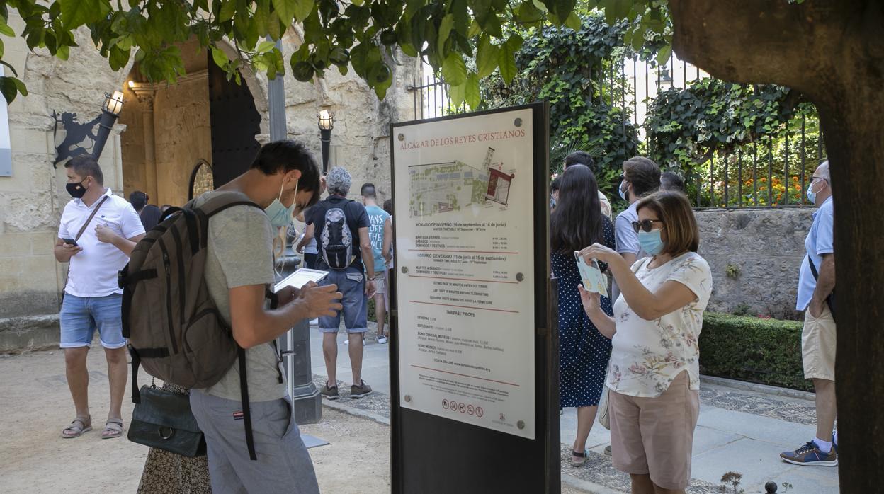 Turistas en el casco histórico el pasado mes