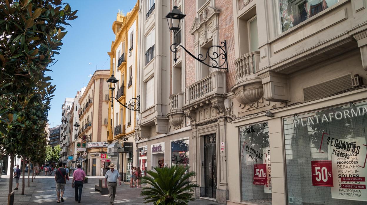 Recreación de las farolas que proponen los vecinos en la calle Cruz Conde de Córdoba