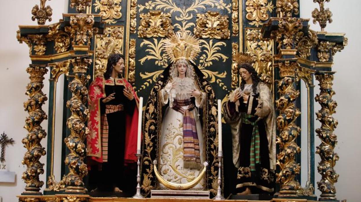 Nuestra Señora del Desconsuelo en la parroquia de la Compañía