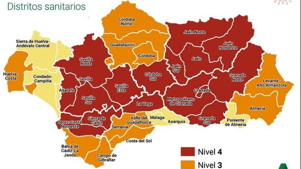 La Junta de Andalucía endurece desde hoy viernes las restricciones para el aforo en espacios públicos y privados