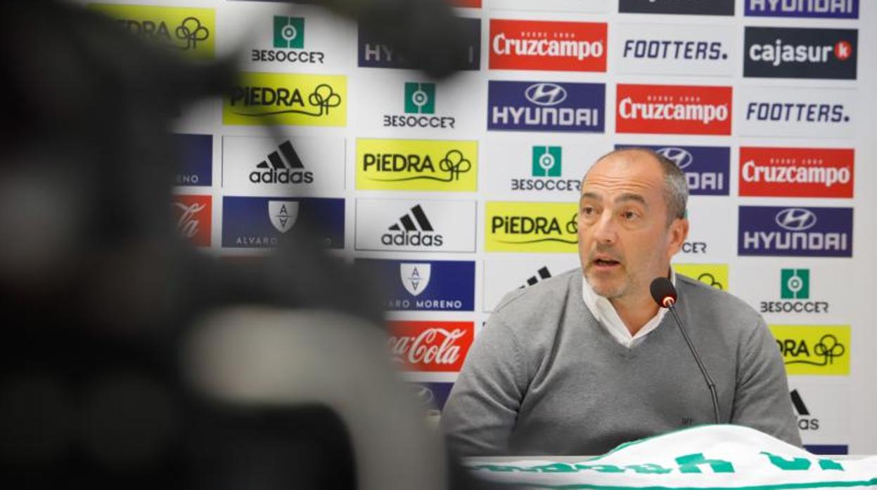 Juan Sabas, técnico del Córdoba CF