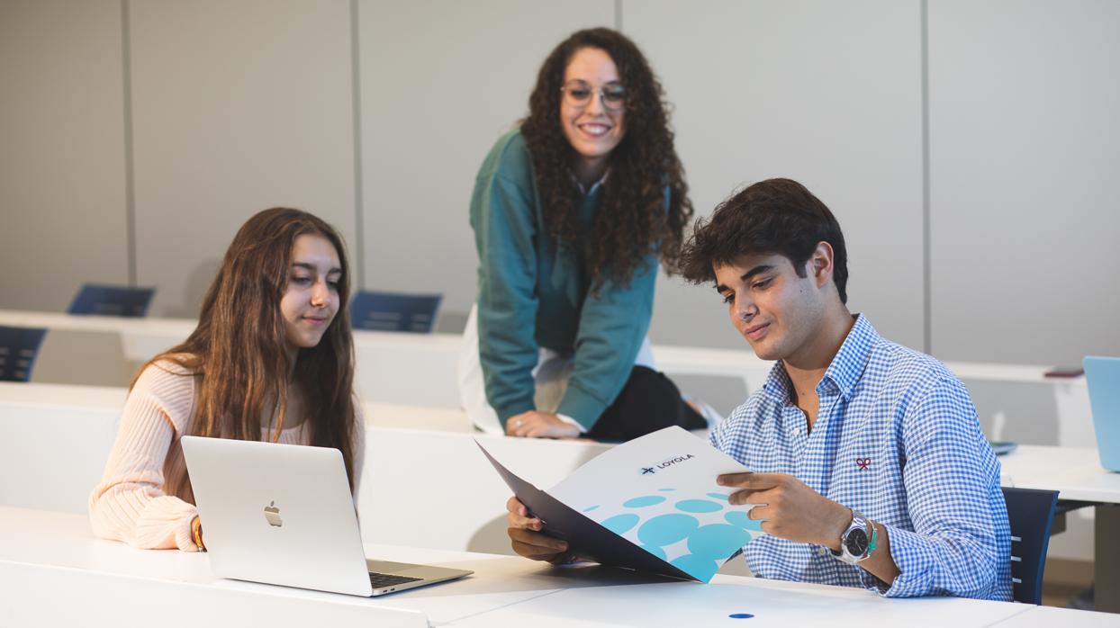 Alumnos de la Universidad Loyola Andalucía