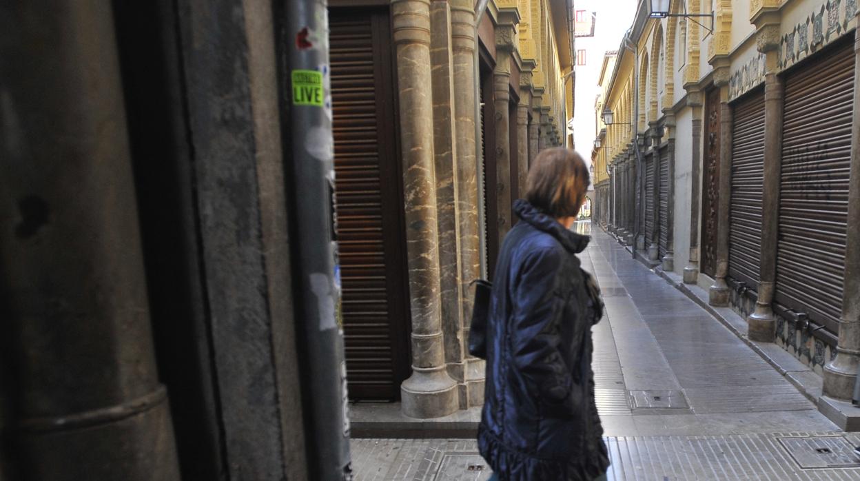 El mercado de la artesanía estaba cerrado