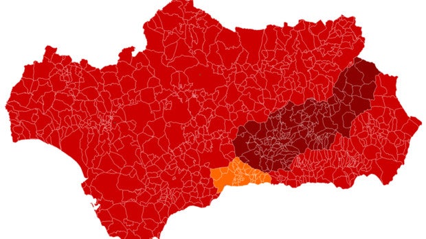 Mapa Covid-19 en Andalucía: ¿Qué restricciones y medidas para frenar el coronavirus hay en mi municipio?