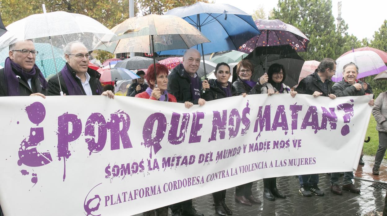 Manifestación contra la violencia de género en Córdoba