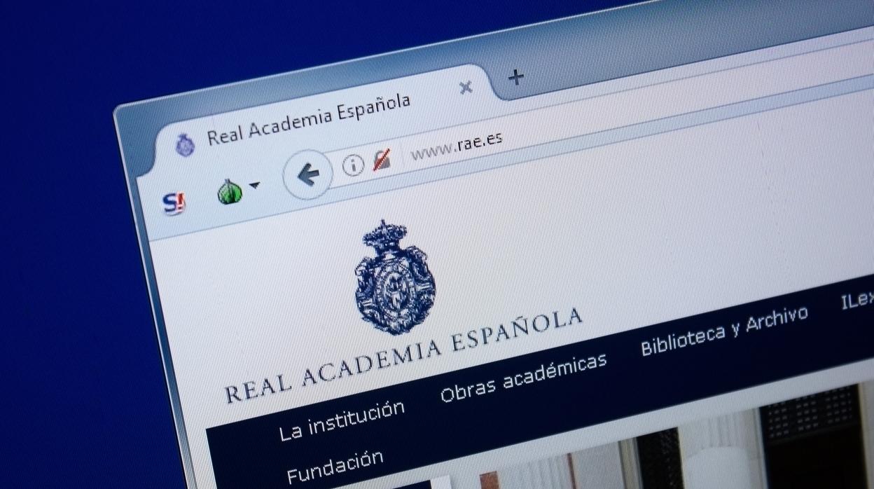 Sitio web de la Real Academia Española (RAE)