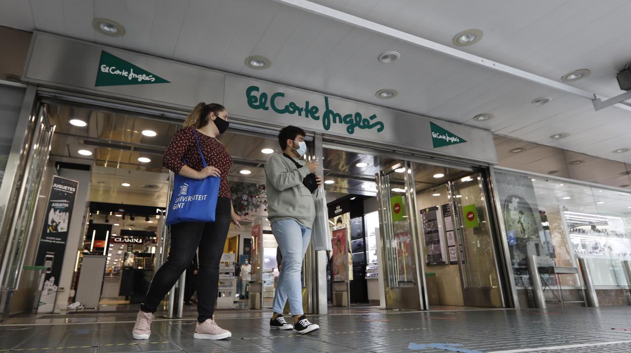 El Corte Inglés de Ronda de Tejares en una imagen de archivo