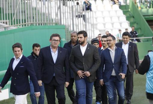 Llegada de la nueva propiedad a uno de los partidos en El Arcángel