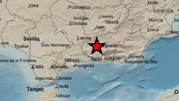 Registrado un segundo terremoto de magnitud 2,7 en la provincia de Granada