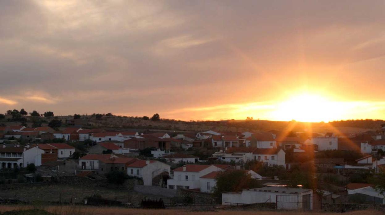 Localidad de El Guijo, donde ya se ha detectado un positivo por Covid