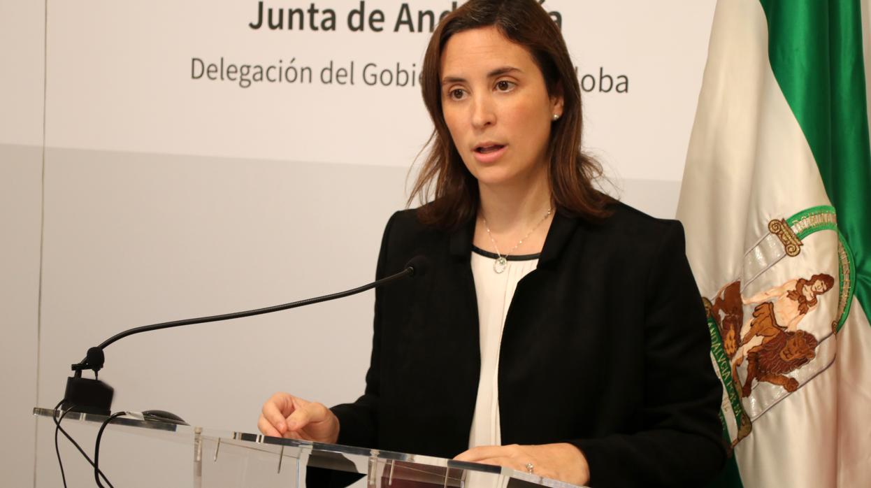 La delegada de Fomento de la Junta en Córdoba, Cristina Casanueva