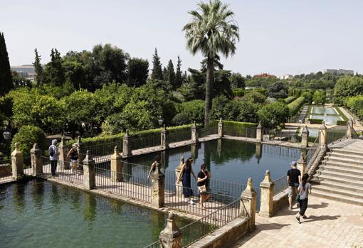 Jardines del Alcázar de los Reyes Cristianos de Córdoba