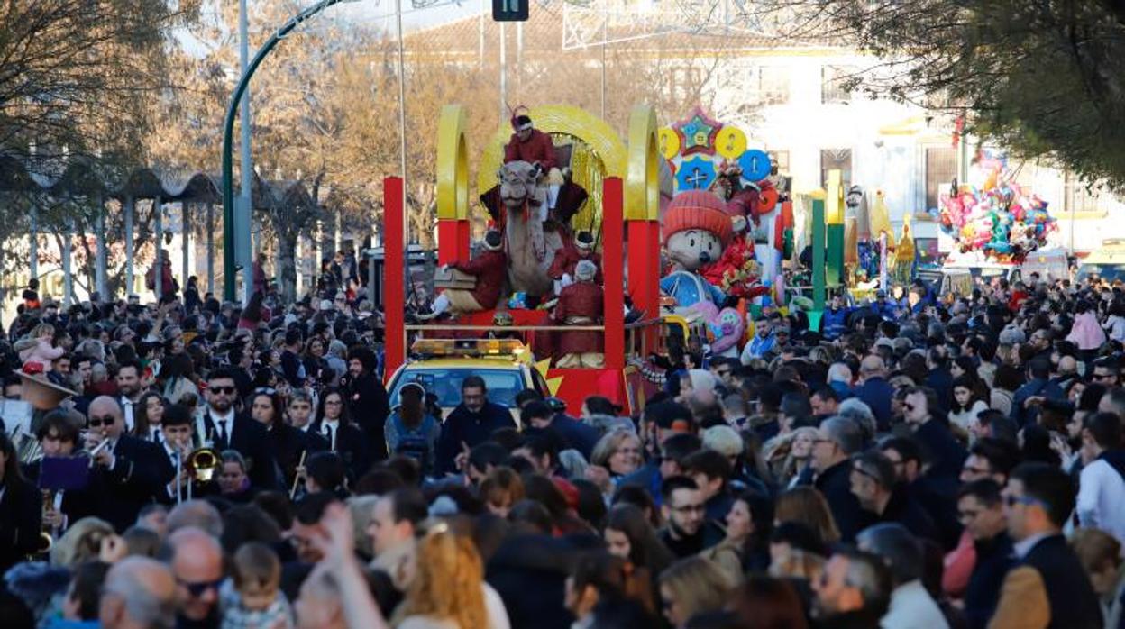 Cabalgata de Reyes Magos del año pasado en Córdoba