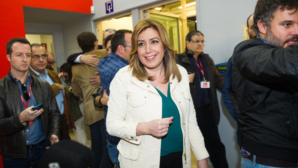 Susana Díaz, exvicepresidenta de la Junta y actual secretaria del PSOE andaluz