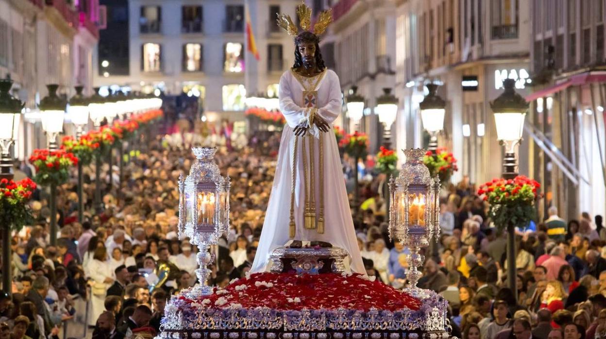 La imagen de Jesús Cautivo en la Semana Santa de 2019