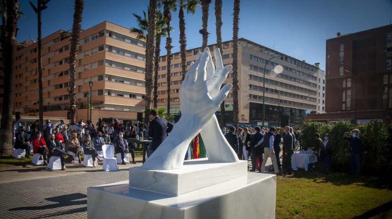 Monumento a los sanitarios andaluces que lucharon contra el Covid