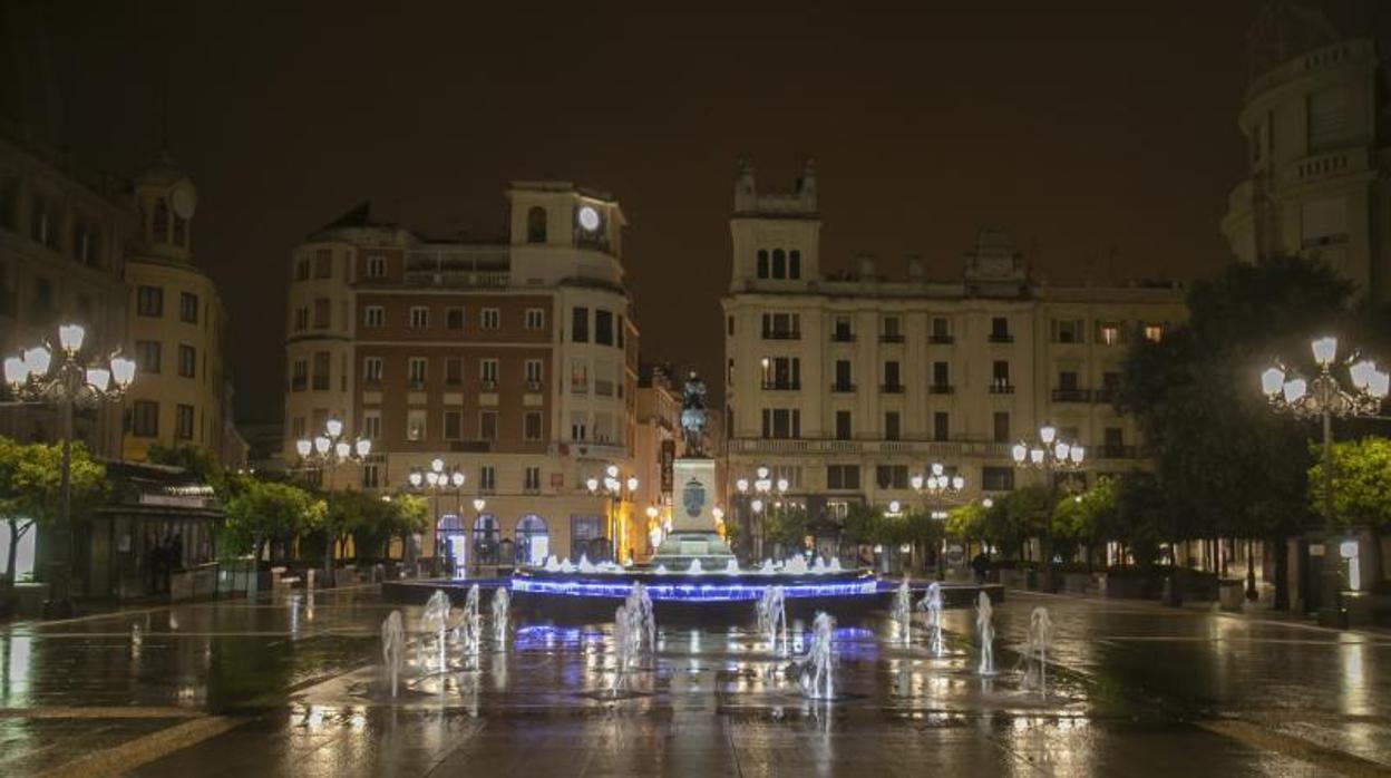 La plaza de Las Tendillas, donde no habrá fiesta de Nochevieja este año