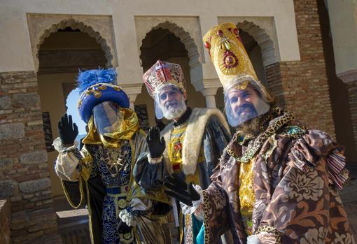 Los Reyes Magos en la Alcazaba