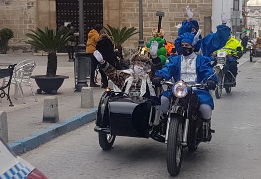 Cabalgata en sidecar en Aguilar de la Frontera