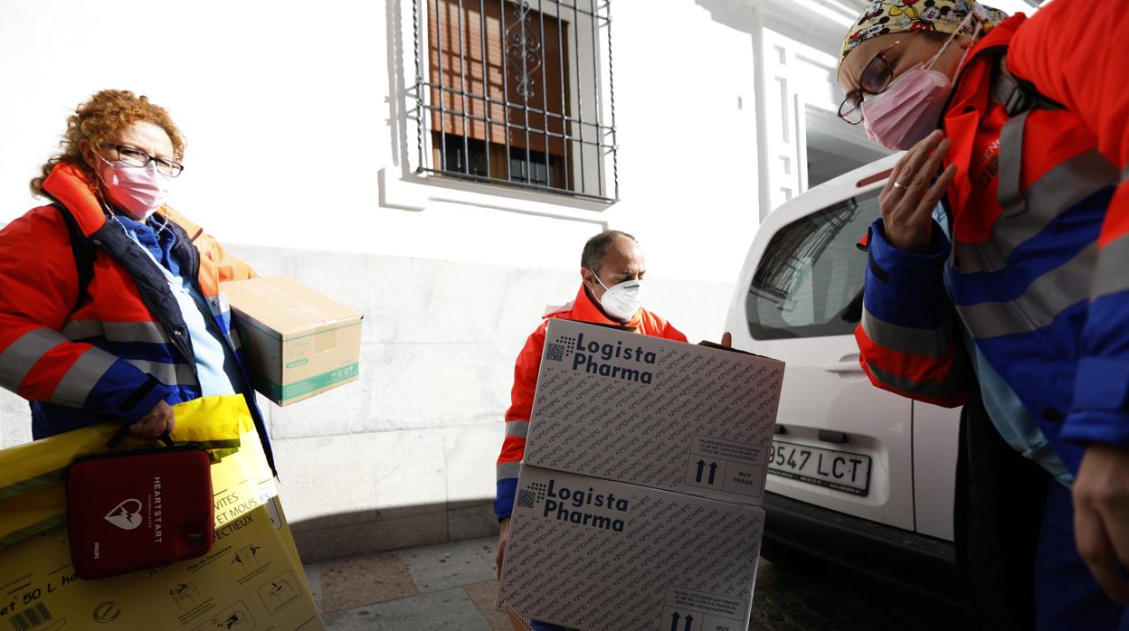 Llegada de las primeras vacunas contra el Covid-19 a Córdoba