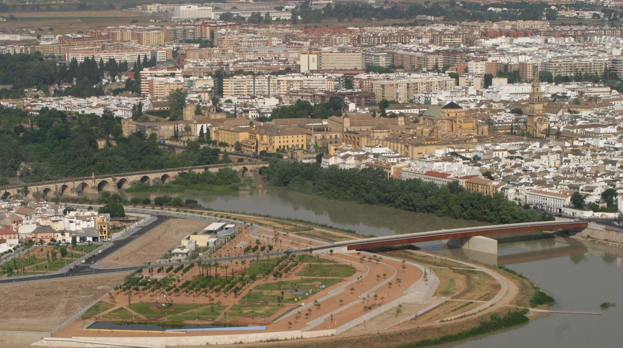Vista aérea de Córdoba, en una imagen de archivo