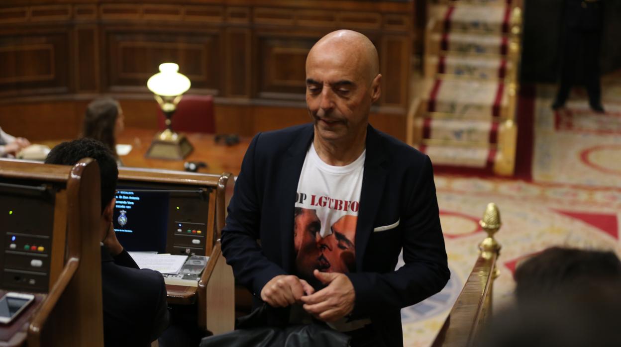 Antonio Hurtado en el Congreso de los Diputados, en una imagen de archivo