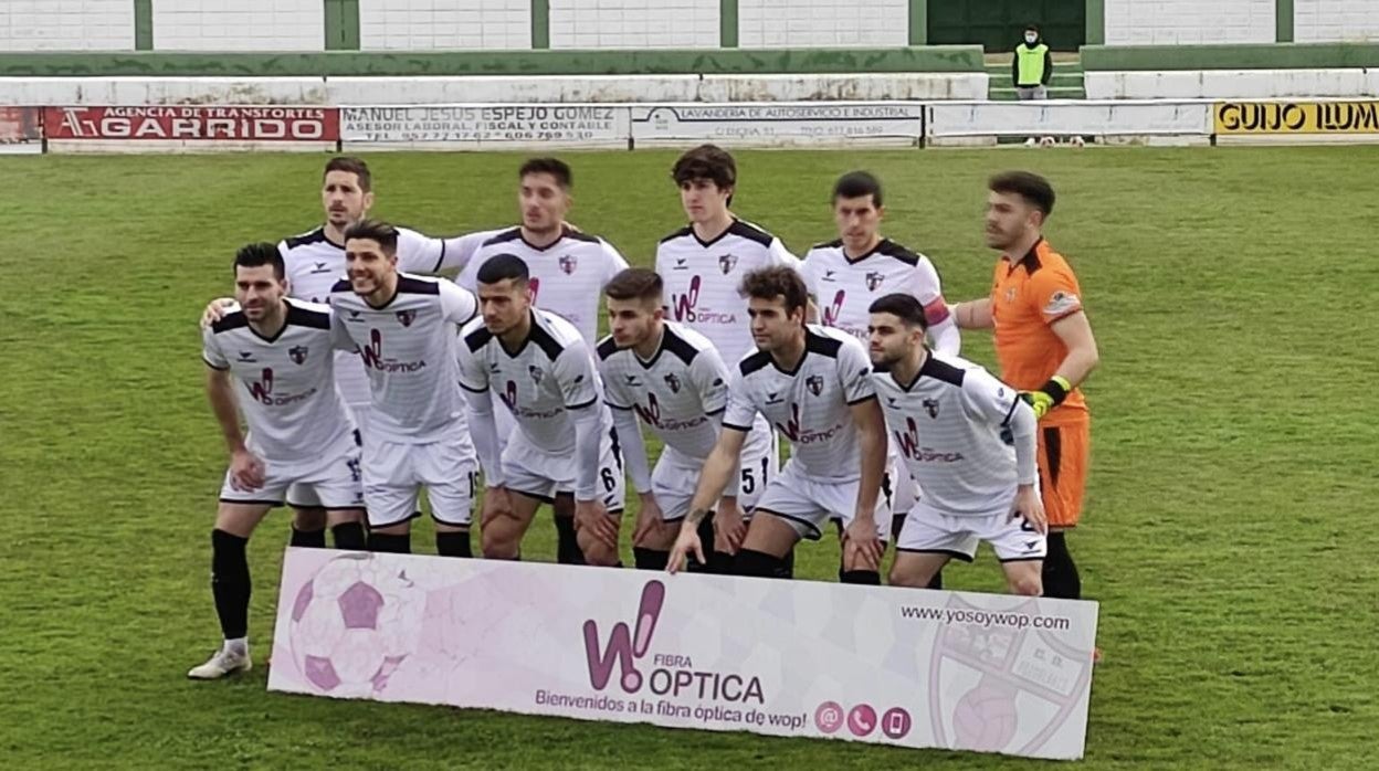 El once del Pozoblanco este domingo ante el Utrera en el municipal pozoalbense