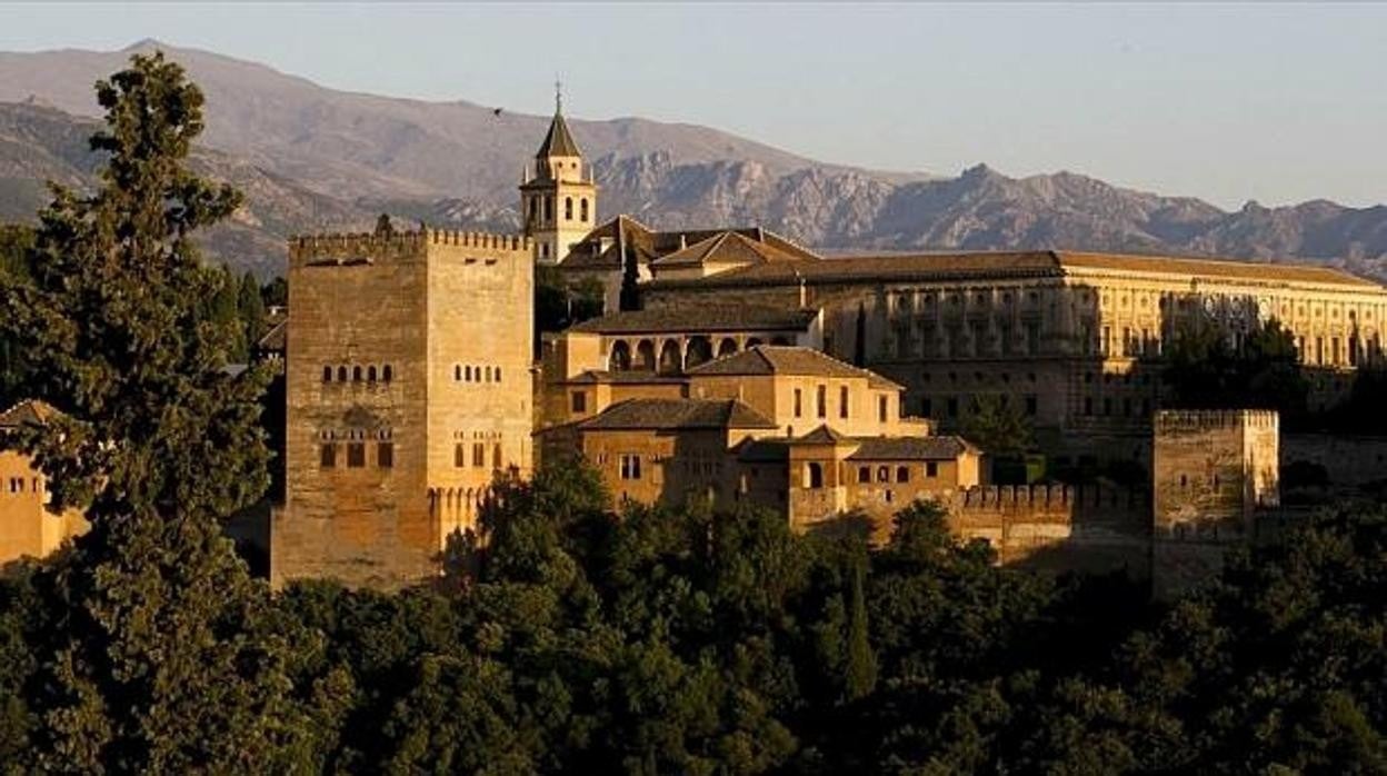 Vista de la Alhambra, en Granada