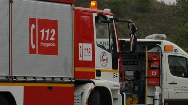 Un hombre resulta herido con quemaduras en el incendio de su vivienda en el distrito Sur de Córdoba
