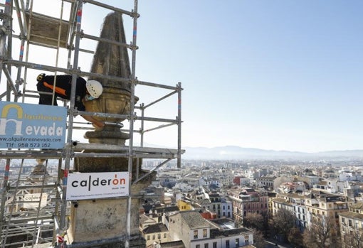 Obras de reparación y las impresionantes vistas