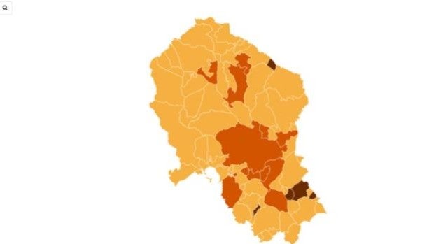 Municipios confinados, incidencia, restricciones y medidas contra el coronavirus en la provincia