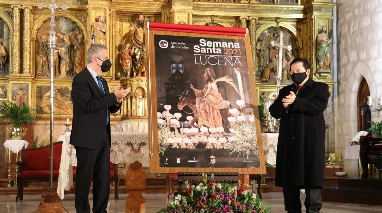 Presentación del cartel de la Semana Santa de Lucena 2021