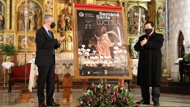 La Entrada Triunfal en Jerusalén anuncia en el cartel de Lucena la Semana Santa 2021