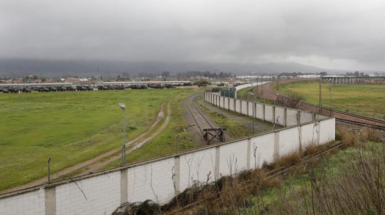 Futuros terrenos de la base militar