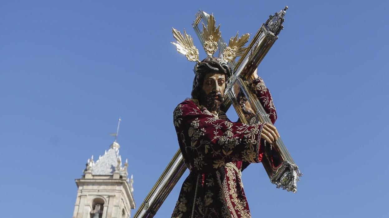 Jesús Nazareno, en la procesión del 29 de marzo de 2018