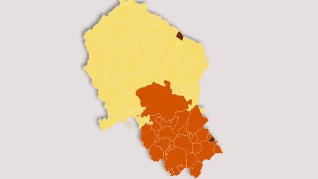 Municipios confinados, incidencia, restricciones y medidas contra el coronavirus en la provincia