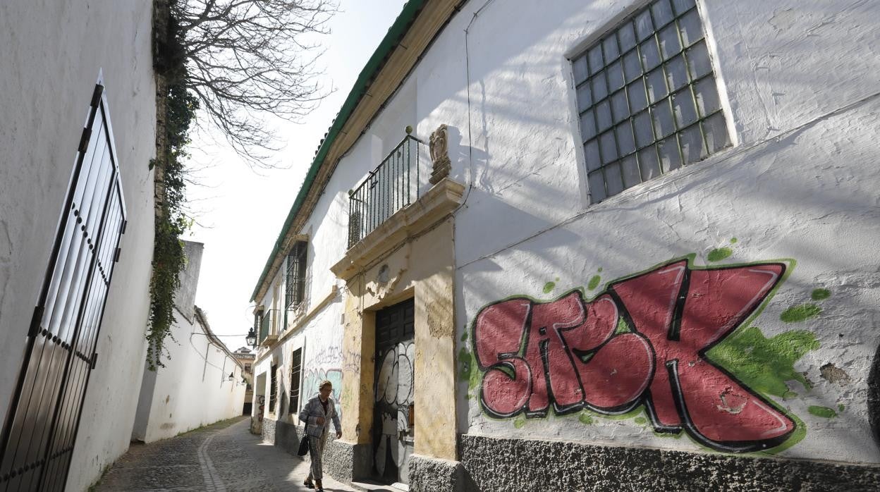 Casas de la calle Santa Marta donde se creará un 'hostel'