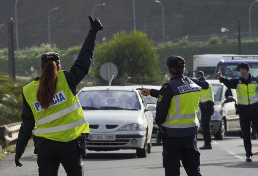 Control policial durante los cierres perimetrales