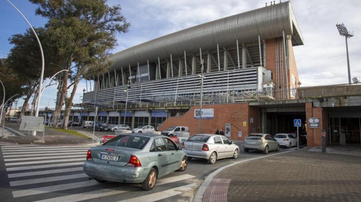 Estadio Colombino, punto de vacunación masiva en Huelva