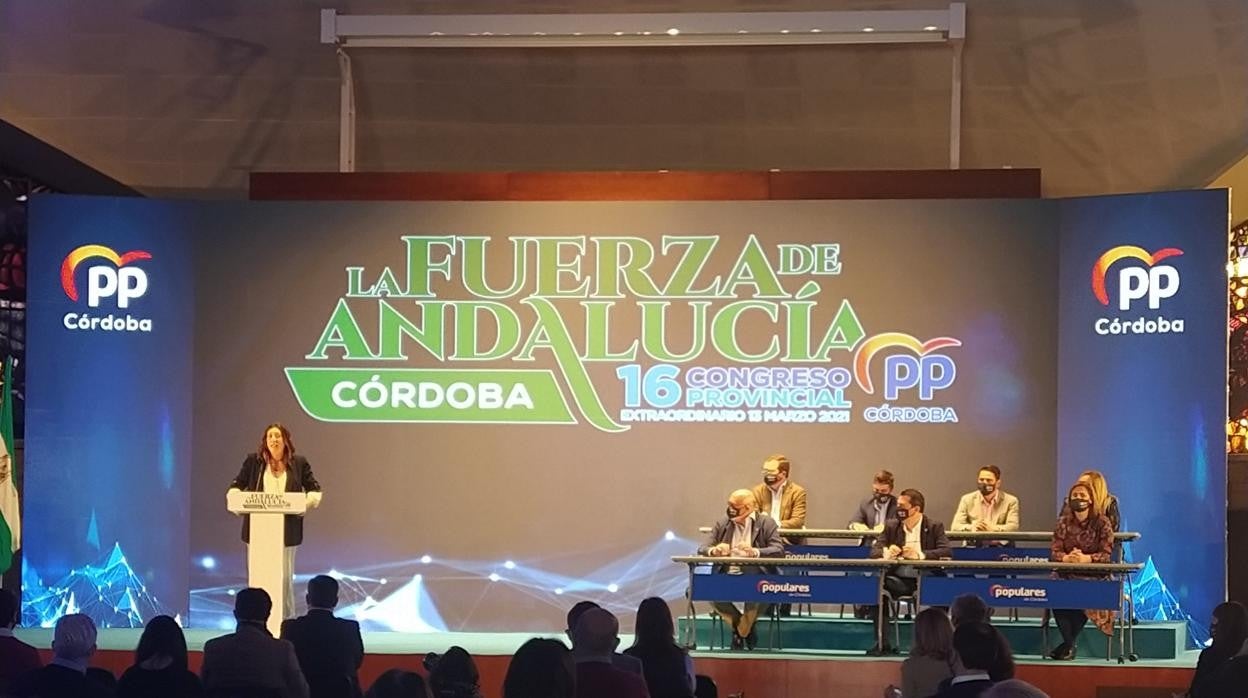 Imagen del inicio del Congreso Provincial del PP de Córdoba