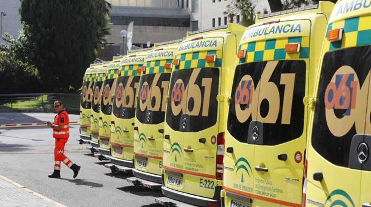 Ambulancias del 061 de Córdoba