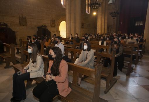 Público asistente al Pregón de la Juventud en San Pablo